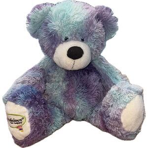 Blue and Purple Bear Plush Toy